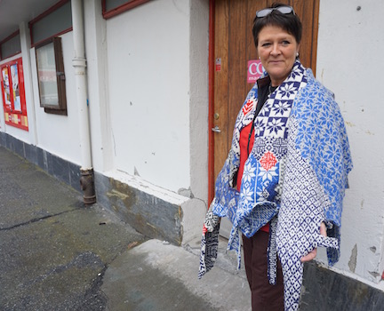 How to Wear a Hardangerfjord How to Wear a Hardangerfjord Norwegian wool knit + worn by Lillian Aga (NO)