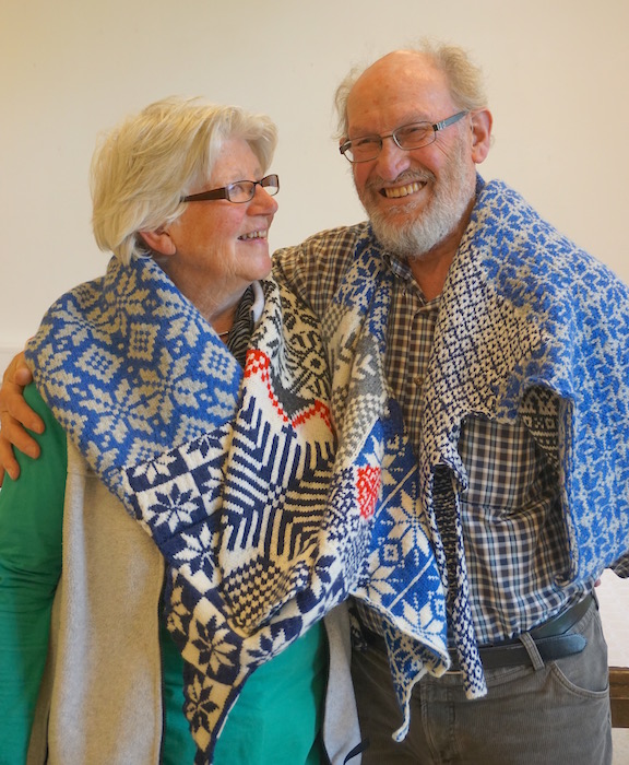 How to Wear a Hardangerfjord How to Wear a Hardangerfjord Norwegian wool knit + worn by Ine + Harrie Hooymans (NL)