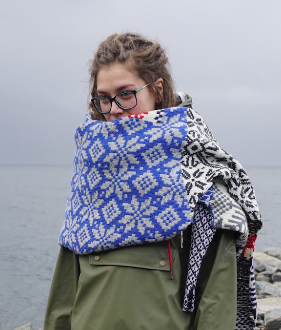How to Wear a Hardangerfjord How to Wear a Hardangerfjord Norwegian wool knit + worn by artist Thina Nilsen (NO)