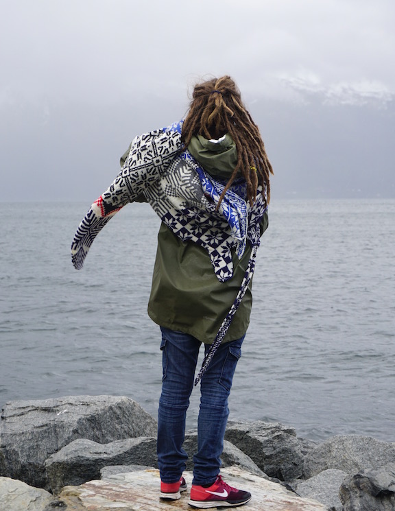 How to Wear a Hardangerfjord How to Wear a Hardangerfjord Norwegian wool knit + worn by artist Thina Nilsen (NO)