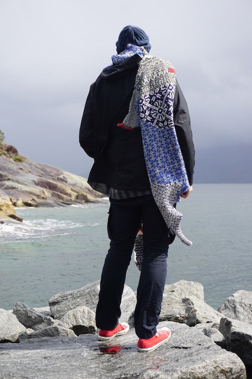 How to Wear a Hardangerfjord How to Wear a Hardangerfjord Norwegian wool knit + worn by artist Mads Werner Nordbø Nødtuedt (NO)
