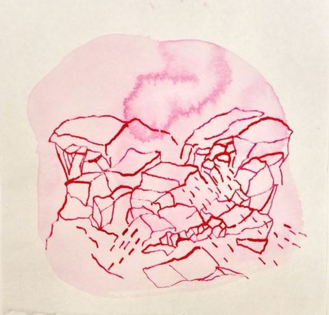 Thaw V Norway ink on paper