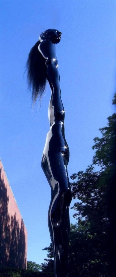 Jerelyn Hanrahan SCULPTURE cast statuary, horsehair
