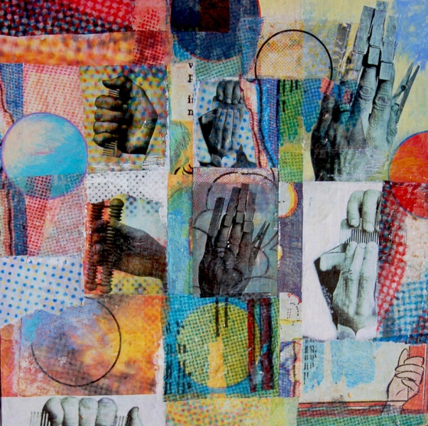 Hand Jive Jill Kirschen Mixed Media Mixed Media