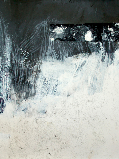 "Night Squall" Jill Kirschen Works on Paper Acrylic, Mixed Media