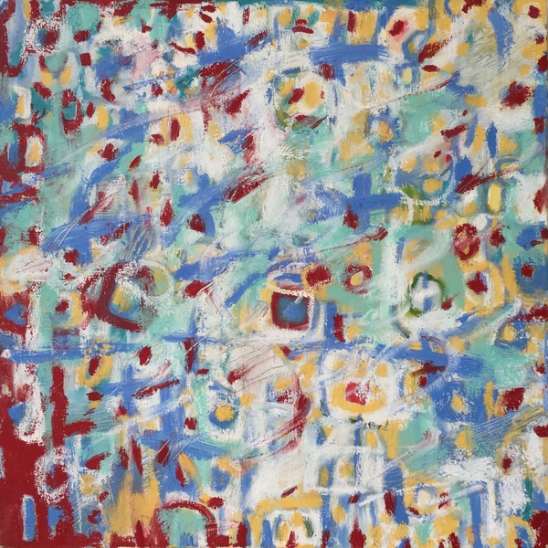 "While You Were Out" Jill Kirschen Recent Work Oil Stick and Acrylic