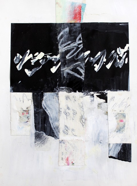 "Penpals" Jill Kirschen Works on Paper Mixed Media