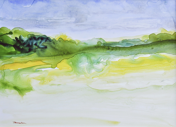 Hopewell Valley Local Places watercolor