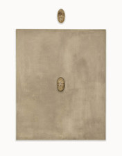 John Fraser paintings Graphite, acrylic, graphite wash, on canvas, on wood panel, with found objects