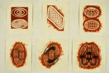 John Newman  Prints pencil on linocut
