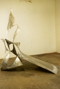 John Newman  Sculpture - 1980-1989 cast and fabricated aluminum