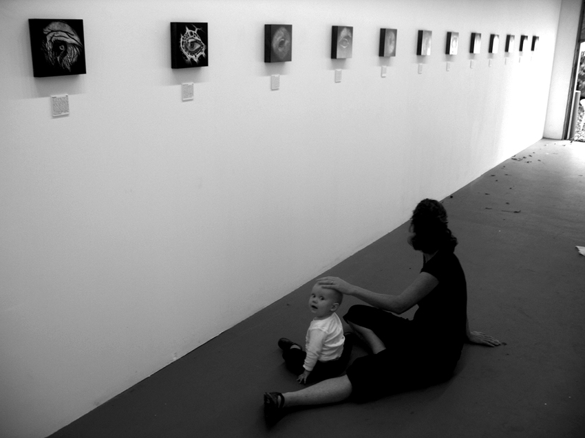 Exhibition view, 2009 JON WINDHAM EYES