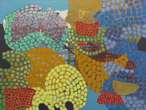 For the Dreamers, As They Hold Their Parents Jordan Acker Anderson Sabbatical Work Acrylic on panel