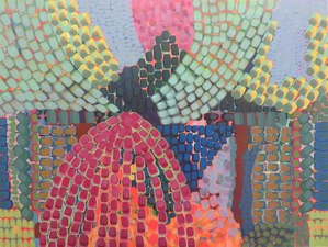 To Be Drawn Out Jordan Acker Anderson Sabbatical Work Acrylic on panel