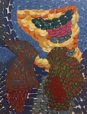 We Heard: I Know Jordan Acker Anderson Sabbatical Work Acrylic on panel