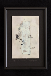 JOY J. ROTBLATT 2015 Exhibitions M/M with encaustic on Sketch Book Paper mounted and framed