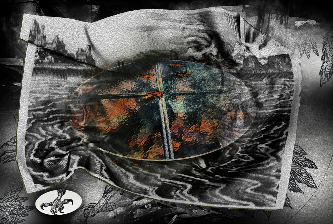 Theater of the Elements Judith Ostrowitz Works on Plexiglas 2010 - 2017 Digitized Imagery on Plexiglas