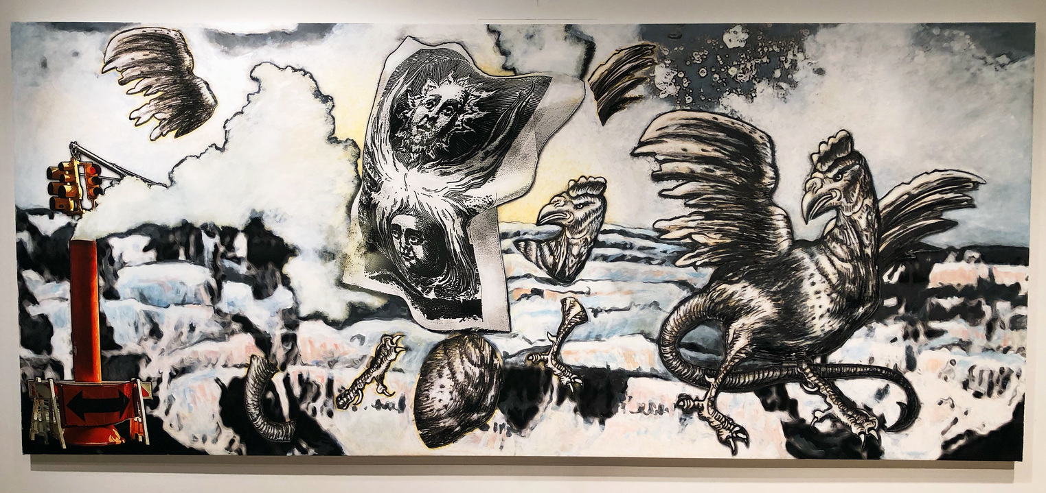 Foremost of the Westerners Judith Ostrowitz Works on Canvas 2018 - present Acrylic paint and archival ink on canvas