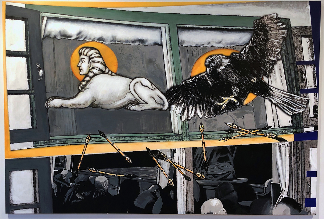 Estuary Judith Ostrowitz Works on Canvas 2018 - present Acrylic paint and archival ink on canvas