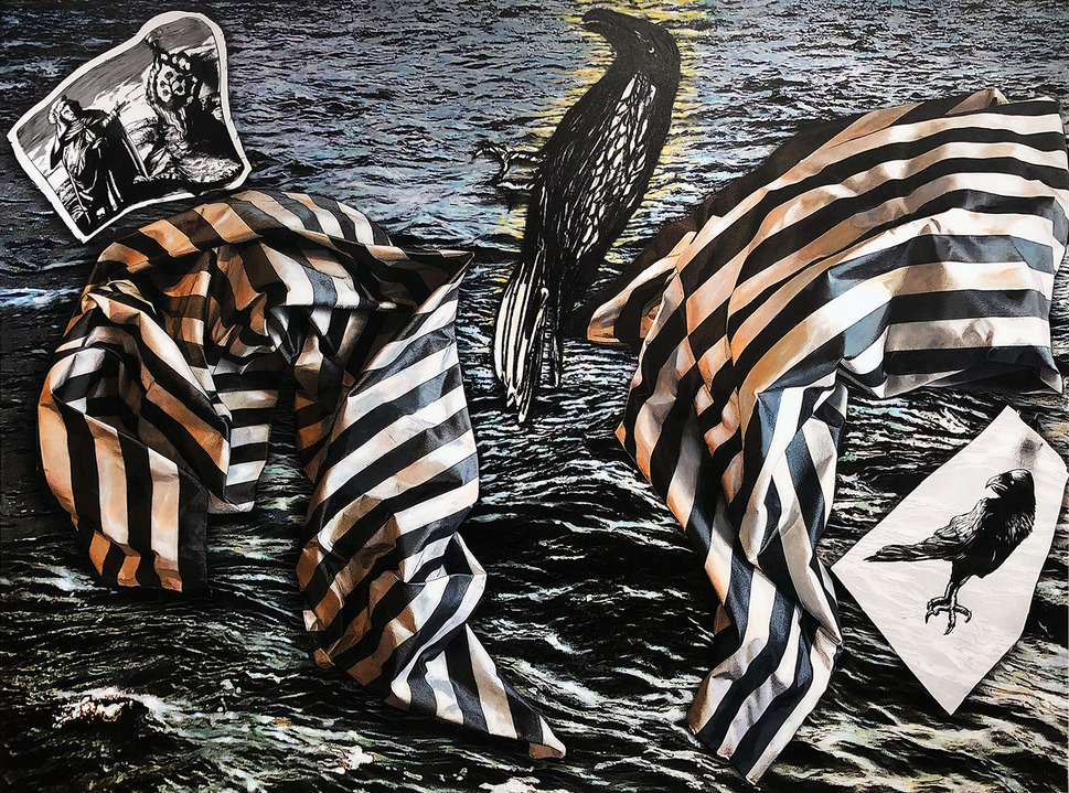 Mary Prophet Judith Ostrowitz Works on Canvas 2018 - present Acrylic paint and archival ink on canvas