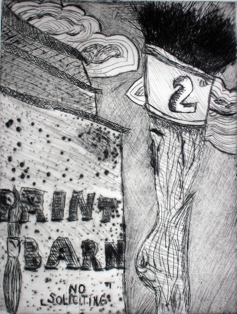 Animated Tool Intro to Printmaking Drypoint on plexi