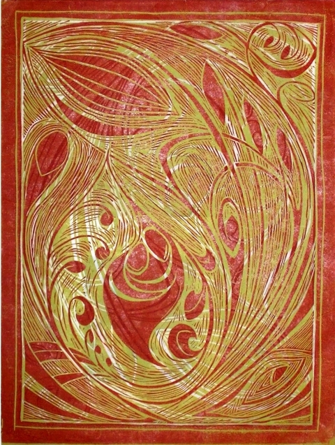 Intermediate Intermediate and Advanced Printmaking Linocut