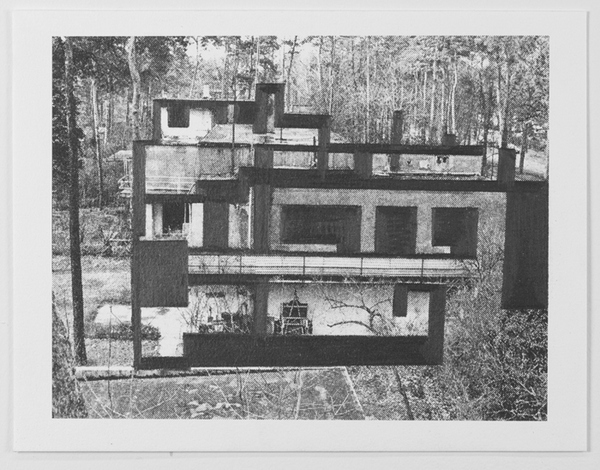 Gropius: Masters' House, Dessau #2 Drawings Graphite on Inkjet Print