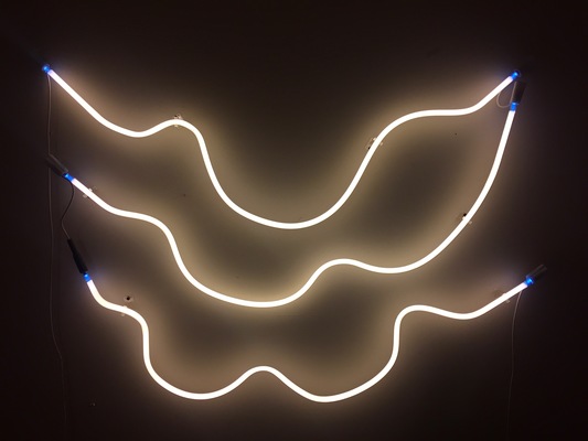 Foam Waves, 2016 NEON Jeffersonville, NY