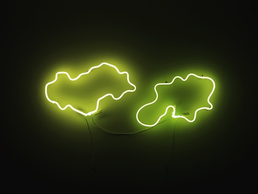 Puddles of Gold, 2016 NEON