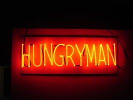 Hungryman Gallery Sign, 2008 NEON