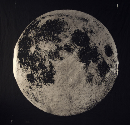 Bleach Lift Moon Print, 2016 STUDIO