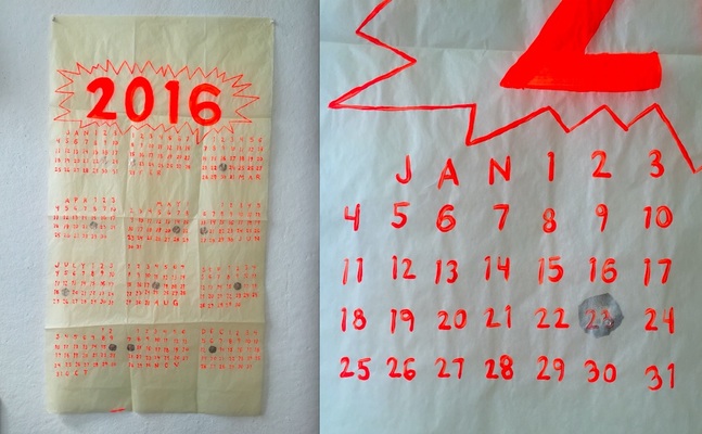 2016 Calendar (No. 4), 2016 STUDIO Edition of 20