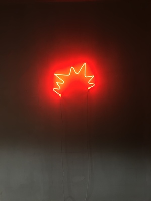 Big Hot Red Corona, 2017 NEON Astoria, NY