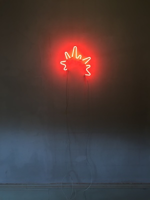Warm Red Corona, 2017 NEON Austin, TX