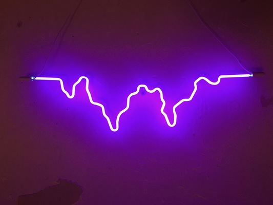 Violet Stalactite, 2017 NEON