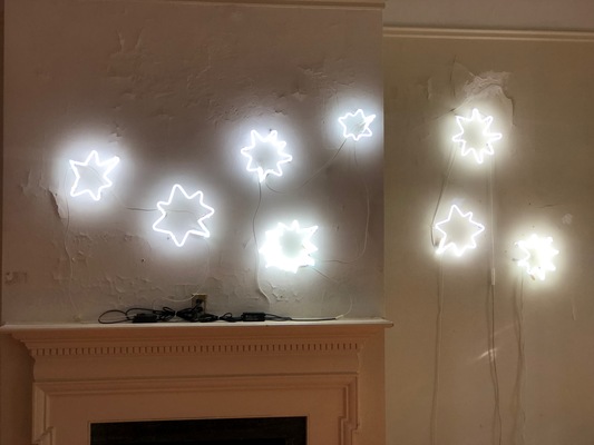 SAD Pows Wall, 2018 NEON