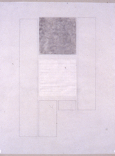  Agnes Martin Obituary Project (2005-) graphite and charcoal on vellum