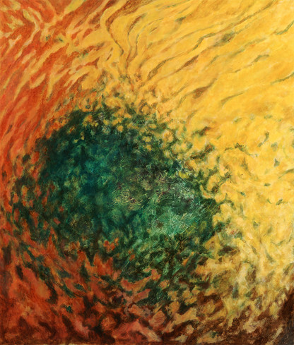 Mothership Paintings on Paper "Strange Praise" 2009 oil and mixed media on primed archival paper