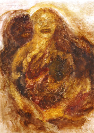 Mind Morph "Figurative Testimonials" 2006-2009 oil and mixed media on primed paper