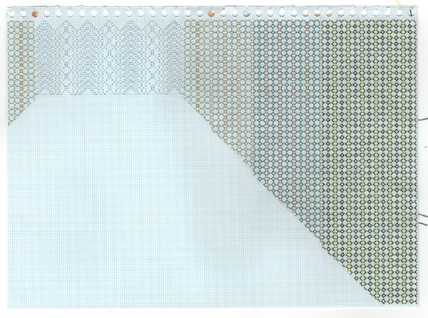 Curtains #3 Curtains Series stitched graph paper