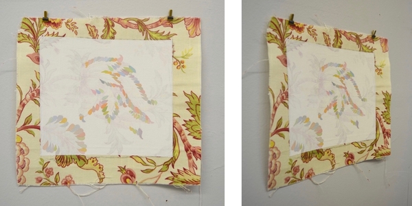 Floral Intervention #10 The Studio Sale oil on fabric