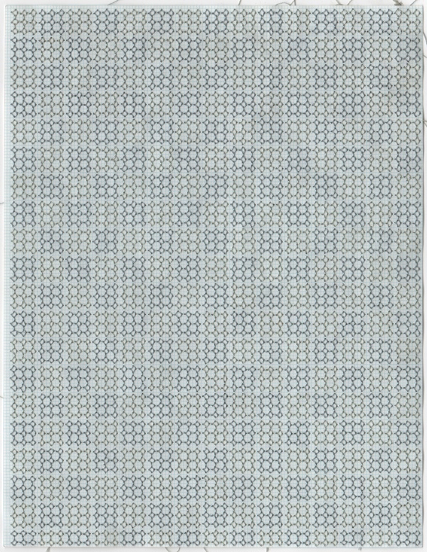 Tile Floor #1 Stitch Works stitched graph paper