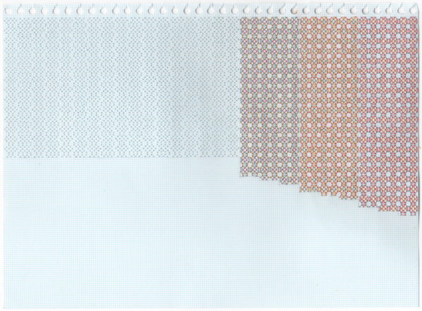 Curtains #10 Curtains Series stitched graph paper