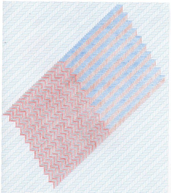 EDF Energy The Studio Sale colored pencil on security envelope