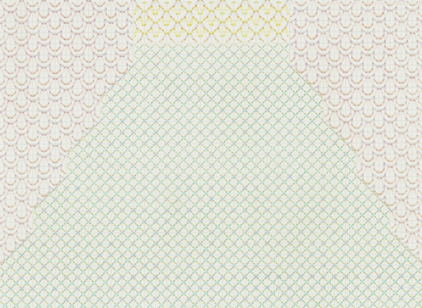 Stage #1 The Stage Series colored pencil on graph paper