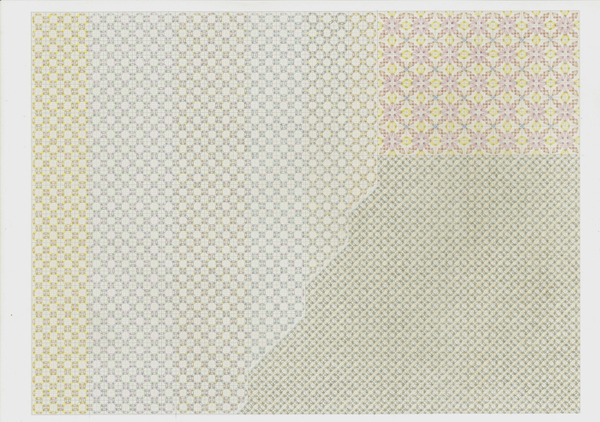 Stage #7 The Stage Series colored pencil on graph paper