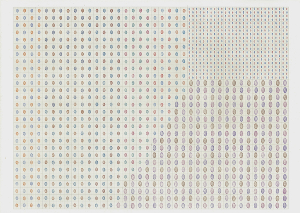 Stage #8 The Stage Series colored pencil on graph paper