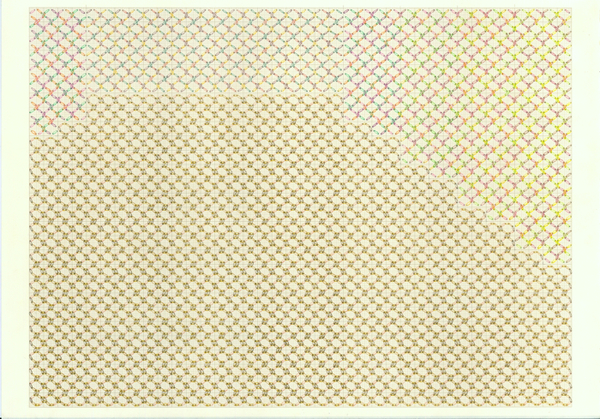 Stage #11 The Stage Series colored pencil on graph paper