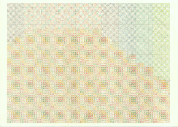 Stage #9 The Stage Series colored pencil on graph paper