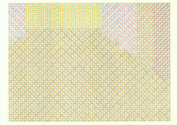 Stage #12 The Stage Series colored pencil on paper